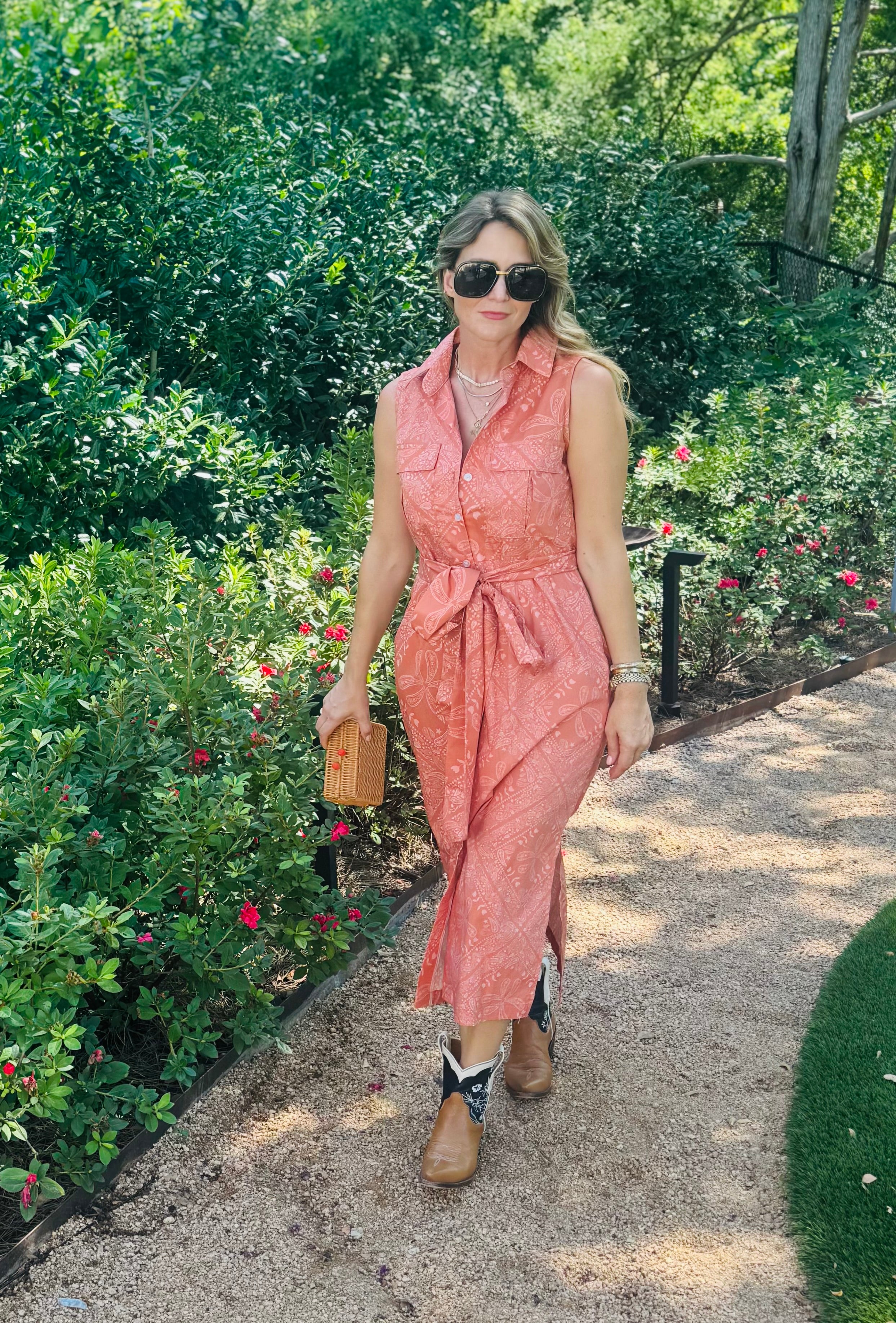 Black Label Mimi Dress Orange Bandana - Orange Bandana - M - Brooke Wright Designs Black Label Mimi Dress Orange Bandana - Orange Bandana - M - Brooke Wright Designs