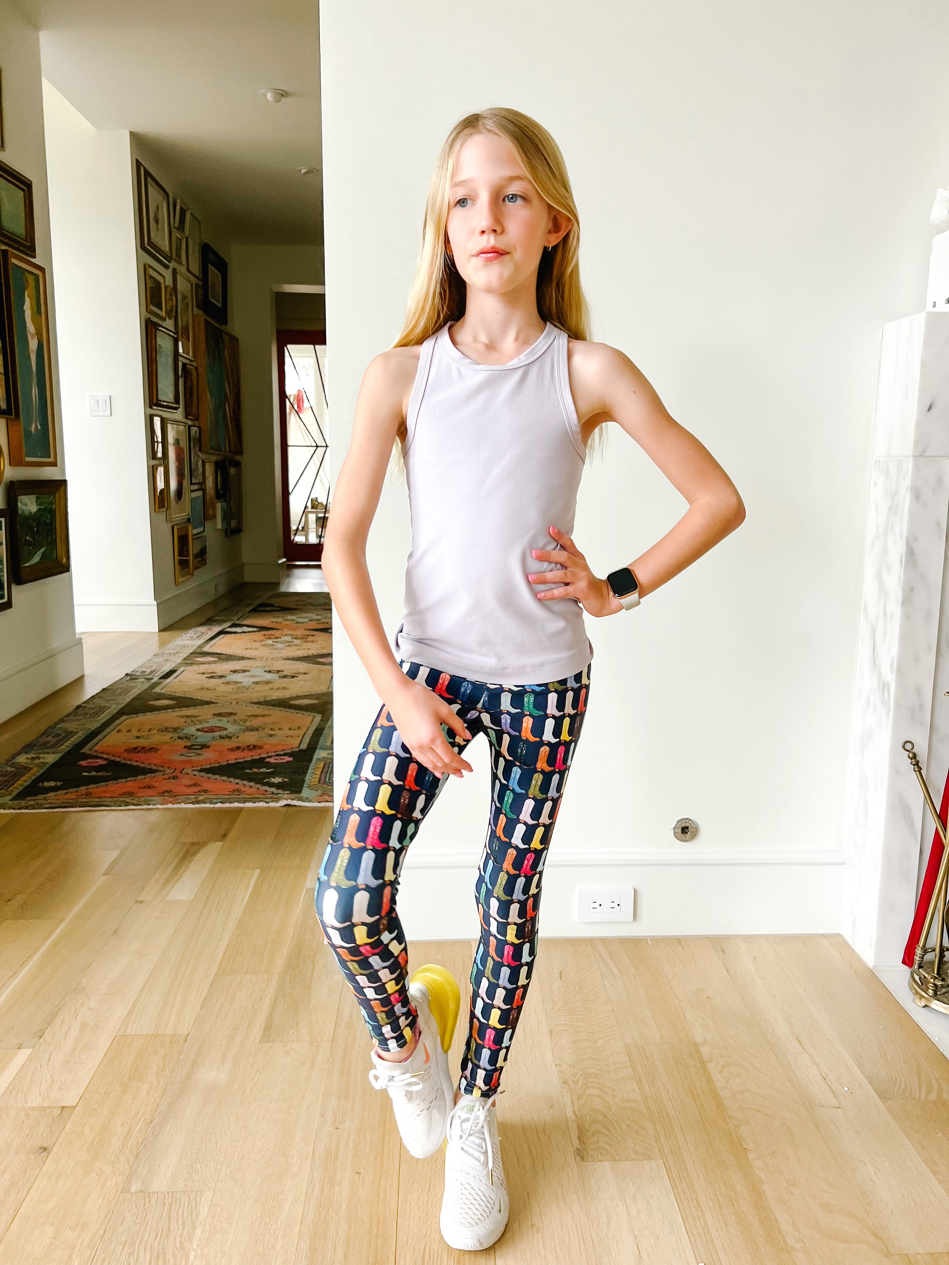 Shop Yoga Dri-FIT Older Kids' (Girls') Training Leggings